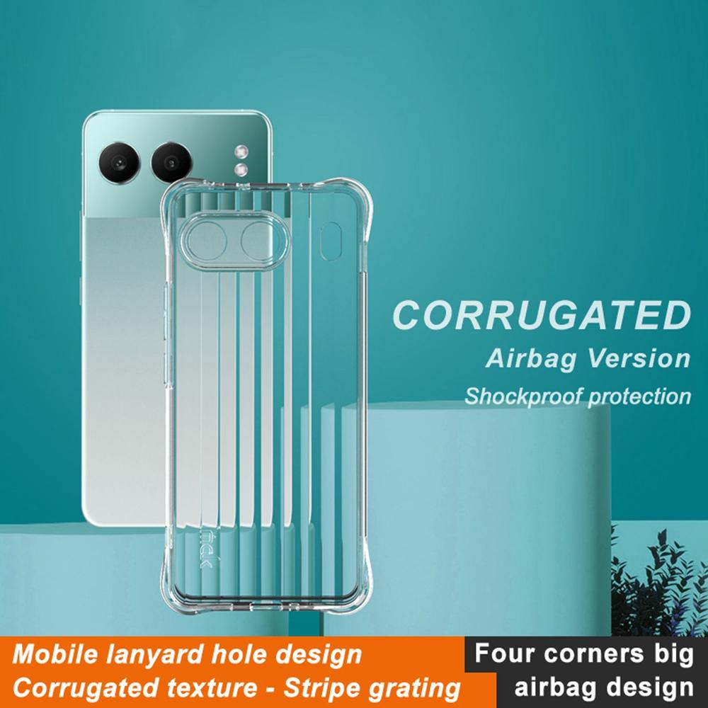 IMAK For OnePlus Nord 4 TPU Case Airbag Corners Phone Cover Corrugated Texture Transparent
IMAK For OnePlus Nord 4 TPU Case Airbag Corners Phone Cover Corrugated Texture Transparent