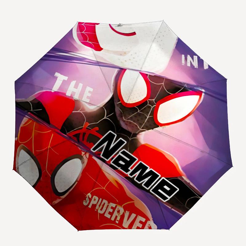 1pc Spider-Man, Spiderverse Custom Name Automatic Folding Umbrella - Compact 8-Rib Design, Durable Plastic & Iron, Daily Use 019
1pc Spider-Man, Spiderverse Custom Name Automatic Folding Umbrella - Compact 8-Rib Design, Durable Plastic & Iron, Daily Use 019