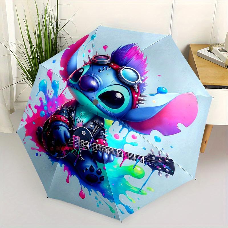 Stitch Fully automatic themed umbrella 8 ribs durable iron frame, tri fold compact design, perfect as a gift, travel umbrella, unisex, com
Stitch Fully automatic themed umbrella 8 ribs durable iron frame, tri fold compact design, perfect as a gift, travel umbrella, unisex, com