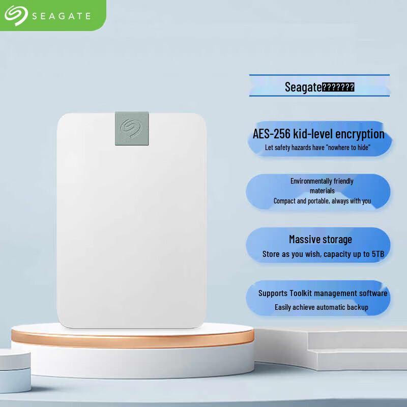 Seagate Type-C Portable External Hard Drive
Seagate Type-C Portable External Hard Drive