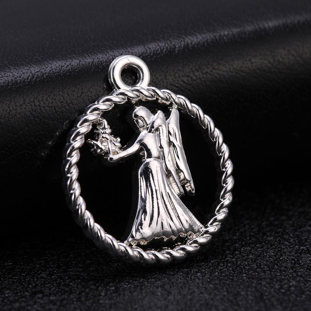 Teamer 12pcs/lot Zodiac Charms Gemini Aries Libra Taurus 12 Constellation Pendant for Jewelry DIY Making Necklace Birthday Gifts Silver
Teamer 12pcs/lot Zodiac Charms Gemini Aries Libra Taurus 12 Constellation Pendant for Jewelry DIY Making Necklace Birthday Gifts Silver