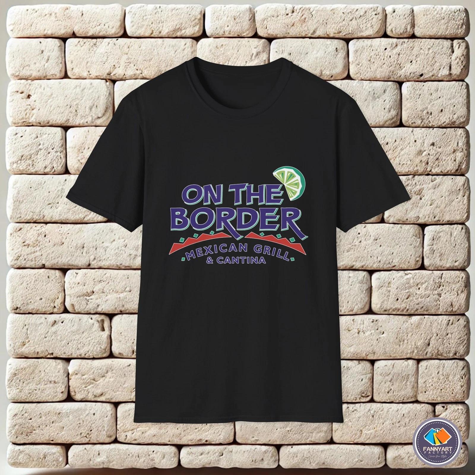 On the Border Logo Unisex T-Shirt 4XL
On the Border Logo Unisex T-Shirt 4XL