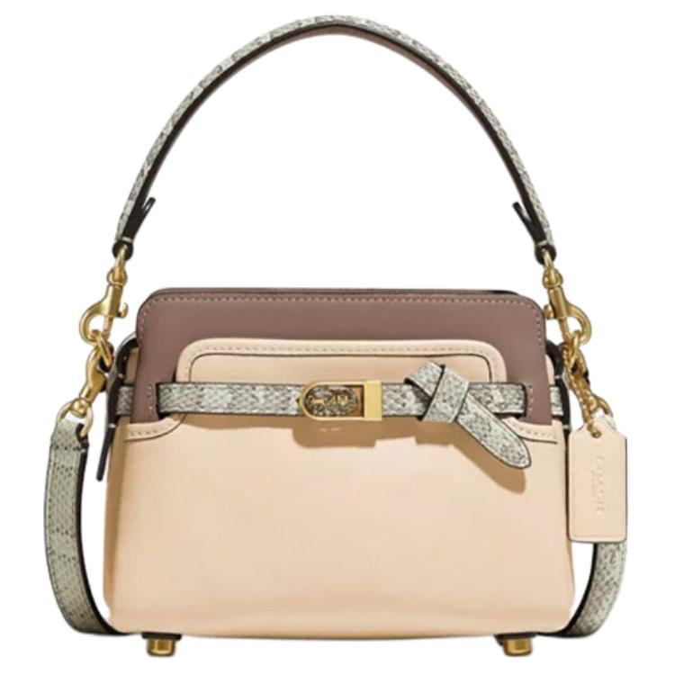 Coach Tate Removable Shoulder Strap Leather Snake Print Crossbody Bag Women Handbags Milk-Tea Multicolor C5371-B4RHR Basic Set (Bag+Dust Bag)
Coach Tate Removable Shoulder Strap Leather Snake Print Crossbody Bag Women Handbags Milk-Tea Multicolor C5371-B4RHR Basic Set (Bag+Dust Bag)