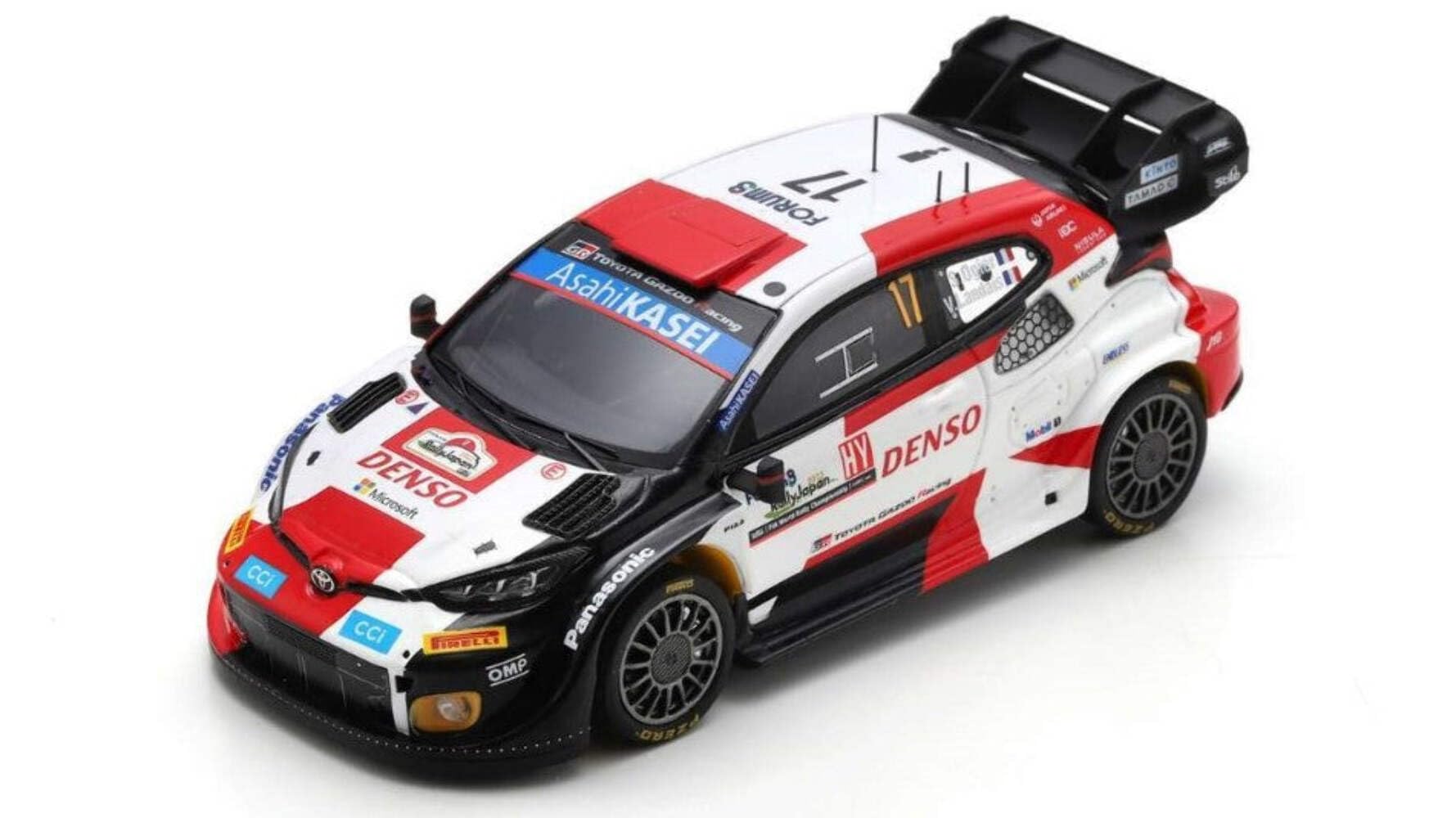 Spark Toyota GR Yaris Rally 1 Hybrid GAZOO Racing WRT 2023 Ралли Япония 2 место Ronde 1/43 #17 S. Ожье/В.
Spark Toyota GR Yaris Rally 1 Hybrid GAZOO Racing WRT 2023 Ралли Япония 2 место Ronde 1/43 #17 S. Ожье/В.