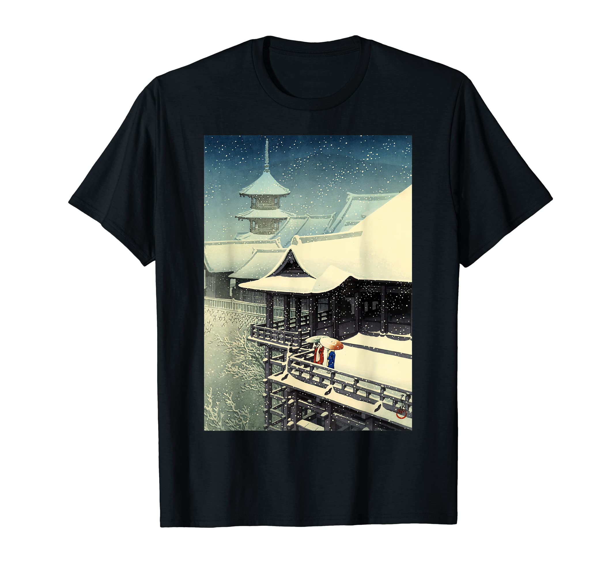 Футболка Kawase Hasui Snow Winter Temple с новым принтом Japanese Art Spring Snow Kyoto Shimizu
Футболка Kawase Hasui Snow Winter Temple с новым принтом Japanese Art Spring Snow Kyoto Shimizu
