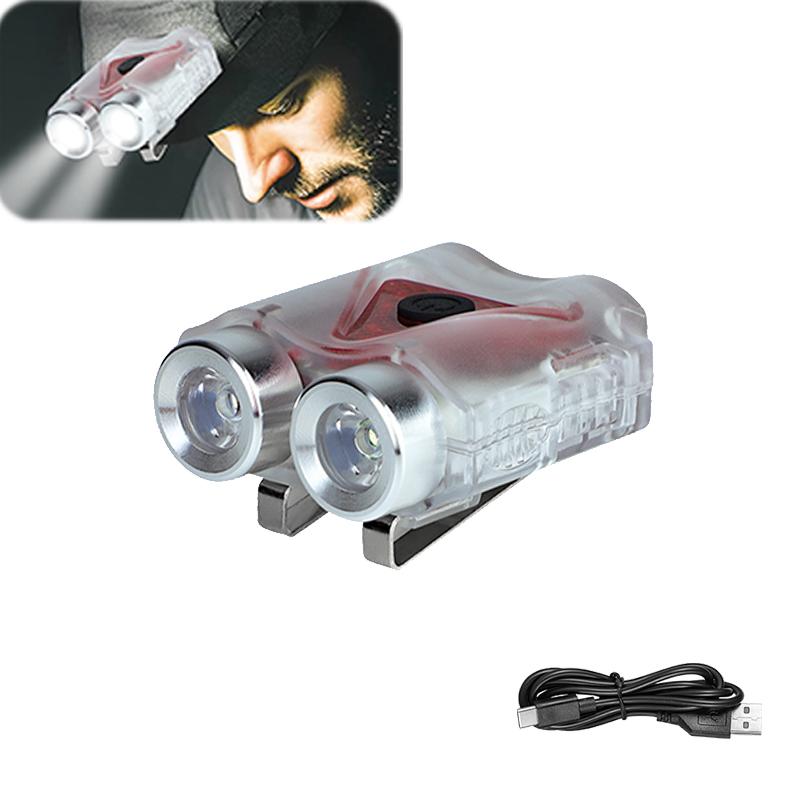 Mini Powerful Handheld Flashlight USB Rechargeable Portable Pen Clip Flashlight Cap Clamp Headlamp Outdoor Camping Fishing Torch
Mini Powerful Handheld Flashlight USB Rechargeable Portable Pen Clip Flashlight Cap Clamp Headlamp Outdoor Camping Fishing Torch