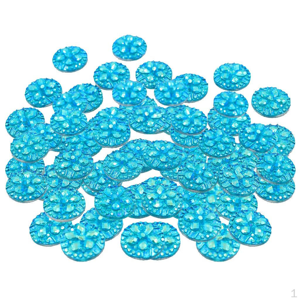 50 Pcs 12 Mm Flower Scale Dome Cabochon Jewelry Supplies DIY Embellished Craft Blue AB
50 Pcs 12 Mm Flower Scale Dome Cabochon Jewelry Supplies DIY Embellished Craft Blue AB