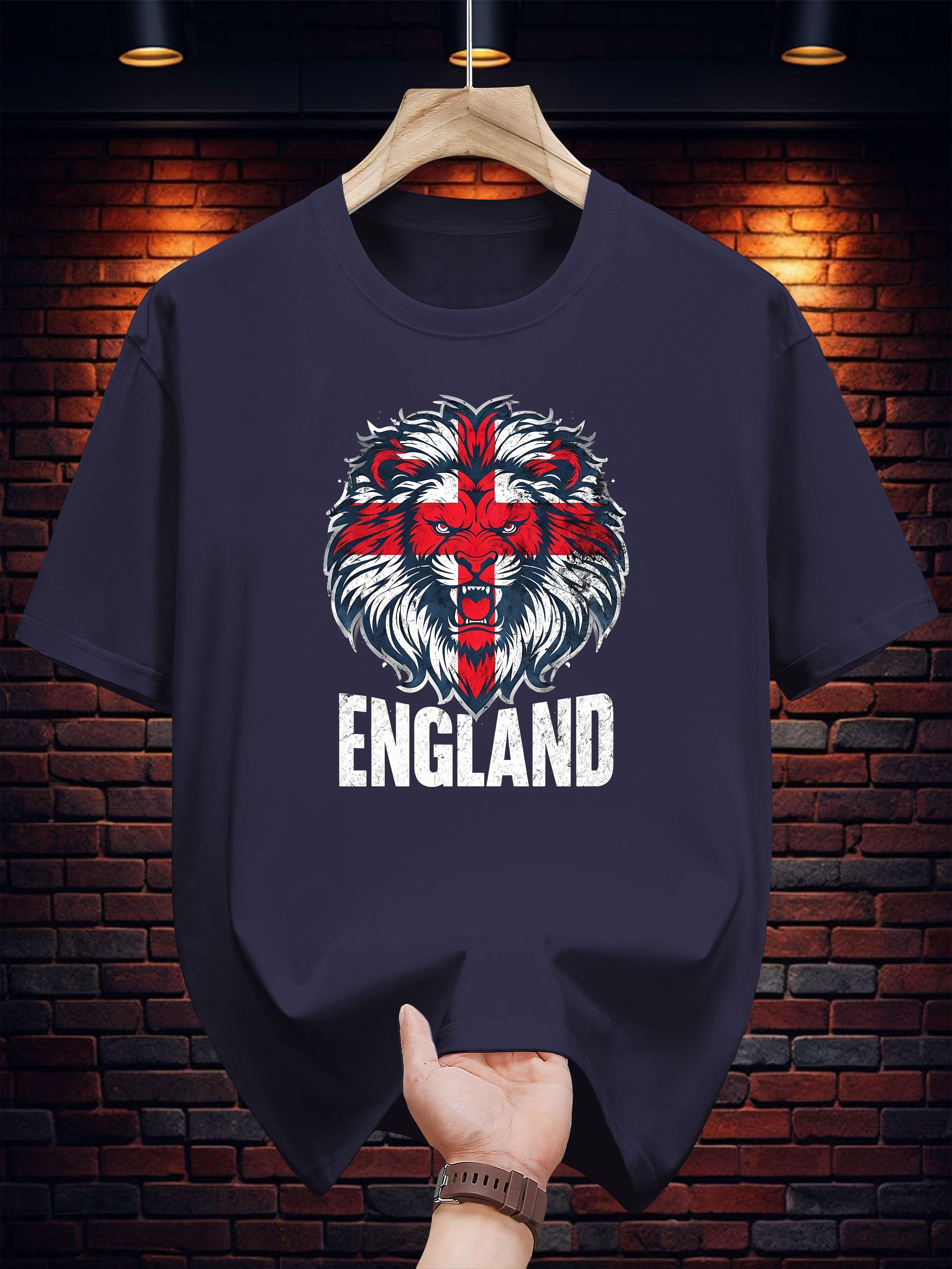 Graphic T-shirt - Stylish Red Lion & ENGLAND Print S
Graphic T-shirt - Stylish Red Lion & ENGLAND Print S