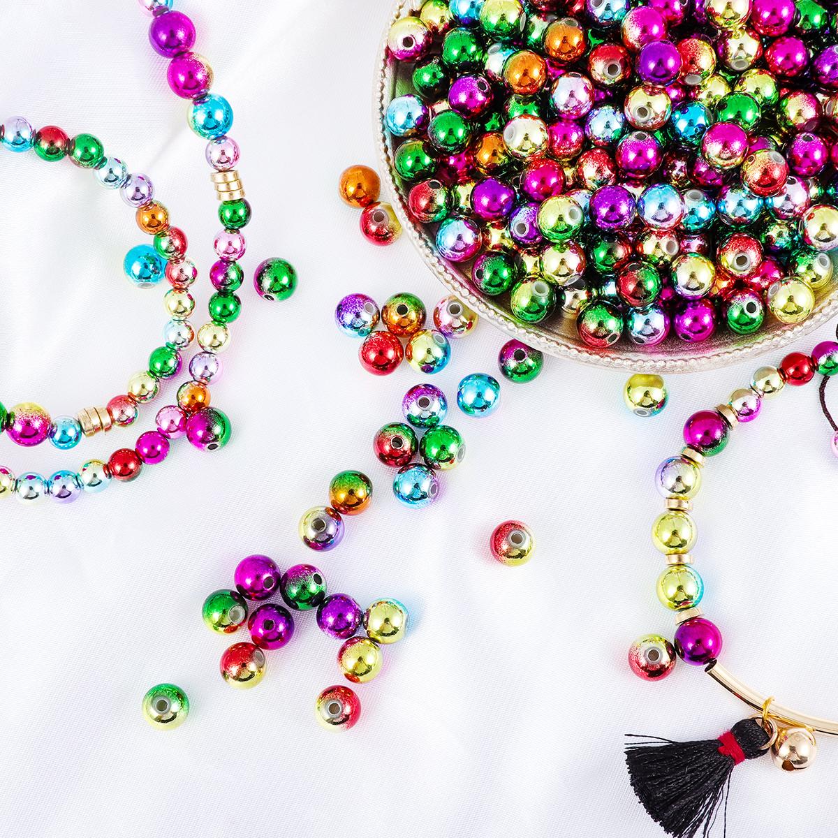 6/8/10 мм цветные акриловые круглые бусины с покрытием, рождественские украшения, бусины для изготовления ювелирных изделий своими руками
6/8/10 мм цветные акриловые круглые бусины с покрытием, рождественские украшения, бусины для изготовления ювелирных изделий своими руками