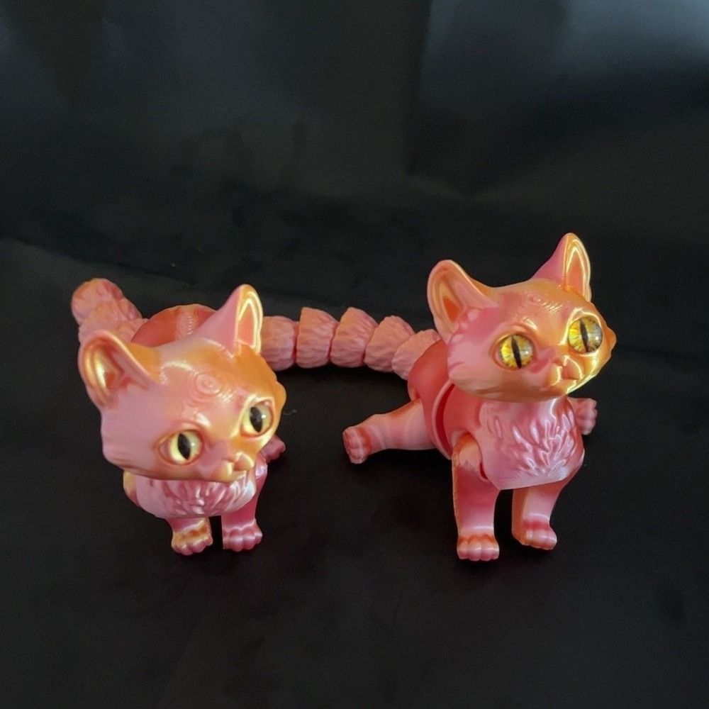 Plastic Material 3D Printed Cat Model Realistic Design 3D Printed Cat Figure Home Decor style D
Plastic Material 3D Printed Cat Model Realistic Design 3D Printed Cat Figure Home Decor style D
