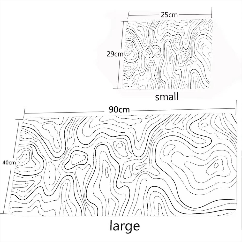 Abstract Line Rubber Office Gaming Computer Desktop Mat Desk Pad Accessories Large Mouse Mat Pc Gamer for Compuradora Writing 250X290X2mm
Abstract Line Rubber Office Gaming Computer Desktop Mat Desk Pad Accessories Large Mouse Mat Pc Gamer for Compuradora Writing 250X290X2mm