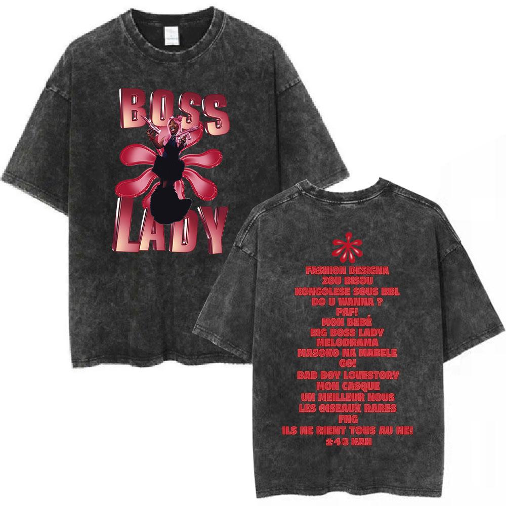 Rapper Theodora BOSS Lady Album Tour Washed Tshirts Men Women Hip Hop Fashion T Shirt Casual Oversized Tee Shirt Streetwear S
Rapper Theodora BOSS Lady Album Tour Washed Tshirts Men Women Hip Hop Fashion T Shirt Casual Oversized Tee Shirt Streetwear S