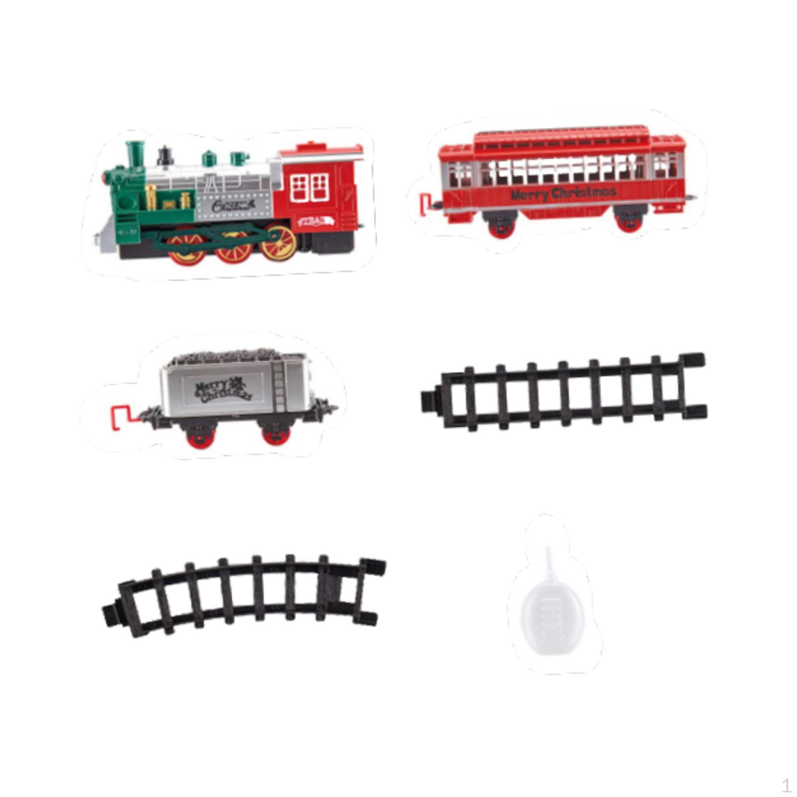 Classical Christmas Train Set for Kids with Lights and Sounds Electric Track Toy Children
Classical Christmas Train Set for Kids with Lights and Sounds Electric Track Toy Children