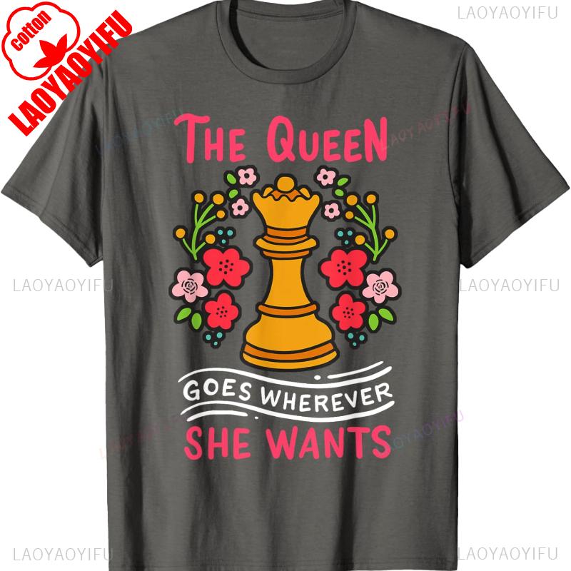 ChessUnisex Chessboxing Queen Chess Player Gift Printed Tshirt Tops Crewneck High Quality Cotton Ladies Tops Tee Shirt Short 3XL
ChessUnisex Chessboxing Queen Chess Player Gift Printed Tshirt Tops Crewneck High Quality Cotton Ladies Tops Tee Shirt Short 3XL