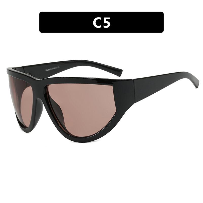 Unisex Sports Y2K Sunglasses Unique Oversized Punk Eyewear for Women Men Hip Hop Brand Designer Sun Glasses Shades as pictures
Unisex Sports Y2K Sunglasses Unique Oversized Punk Eyewear for Women Men Hip Hop Brand Designer Sun Glasses Shades as pictures