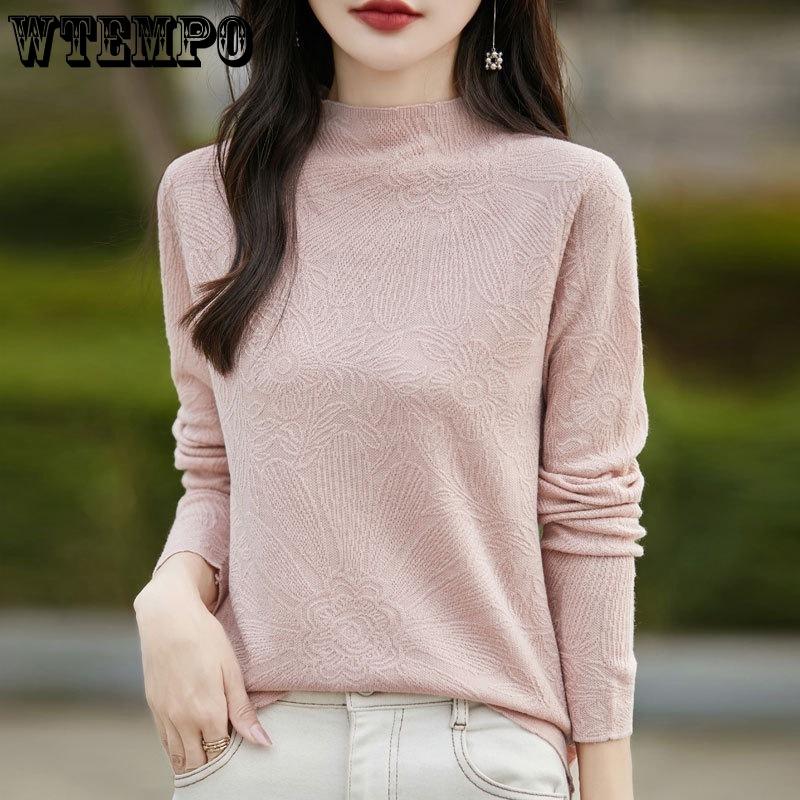 Women s Autumn and Winter Semi High Neck Sweater New Solid Color Loose Fashion Women s Sweater S сірий колір
Women s Autumn and Winter Semi High Neck Sweater New Solid Color Loose Fashion Women s Sweater S сірий колір