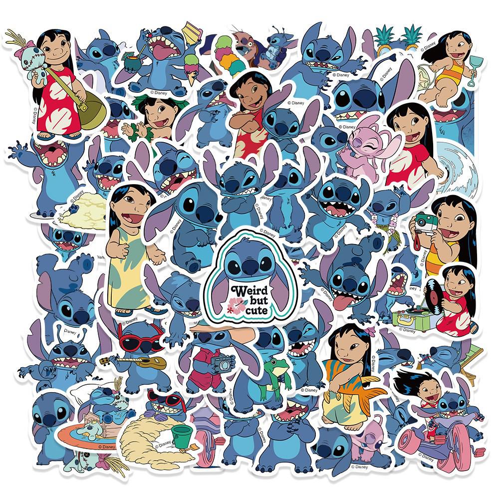 50 водонепроникних наклейок-графіті Lilo & Stitch для телефонів, багажу, канцтоварів та чашок
50 водонепроникних наклейок-графіті Lilo & Stitch для телефонів, багажу, канцтоварів та чашок