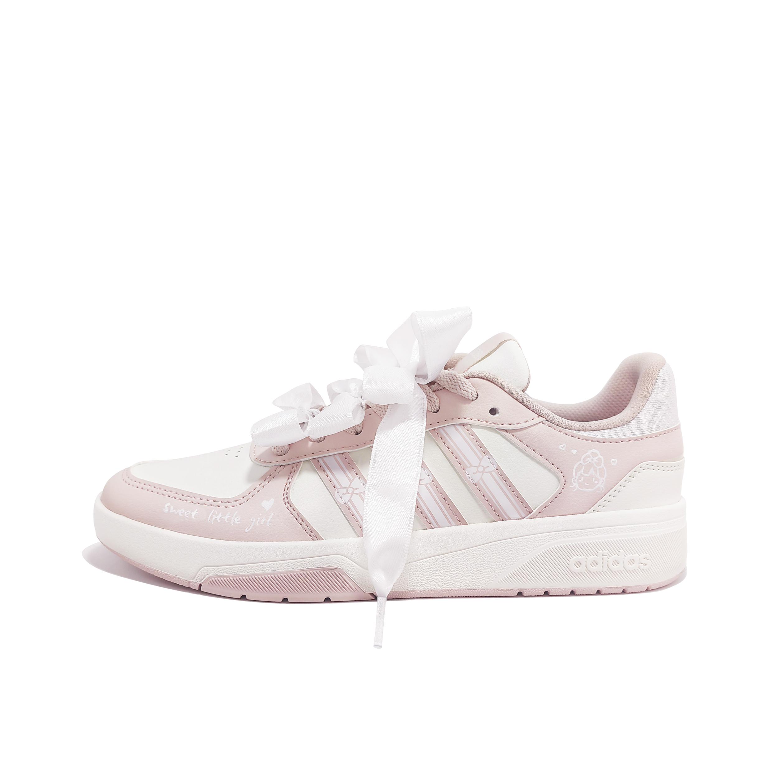 Adidas COURTBEAT Bowknot Synthetic Leather, Leather Low top Skateboard Shoes Unisex White Pink KI6785(Team1002-) 35⅔
Adidas COURTBEAT Bowknot Synthetic Leather, Leather Low top Skateboard Shoes Unisex White Pink KI6785(Team1002-) 35⅔