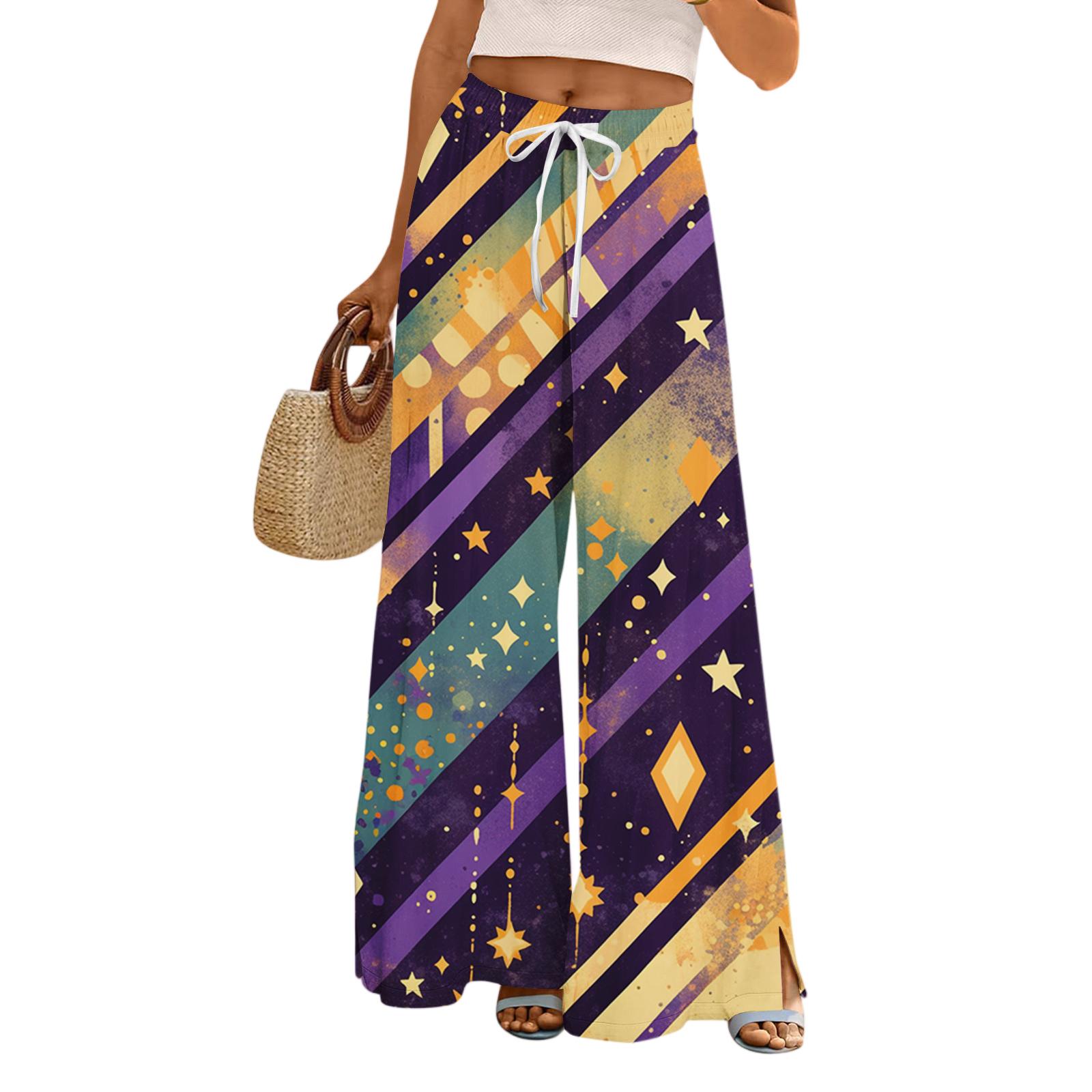 Женские свободные и повседневные брюки с принтом и широкими штанинами, эластичным поясом, кулиской и карманами XL жёлтый
Женские свободные и повседневные брюки с принтом и широкими штанинами, эластичным поясом, кулиской и карманами XL жёлтый