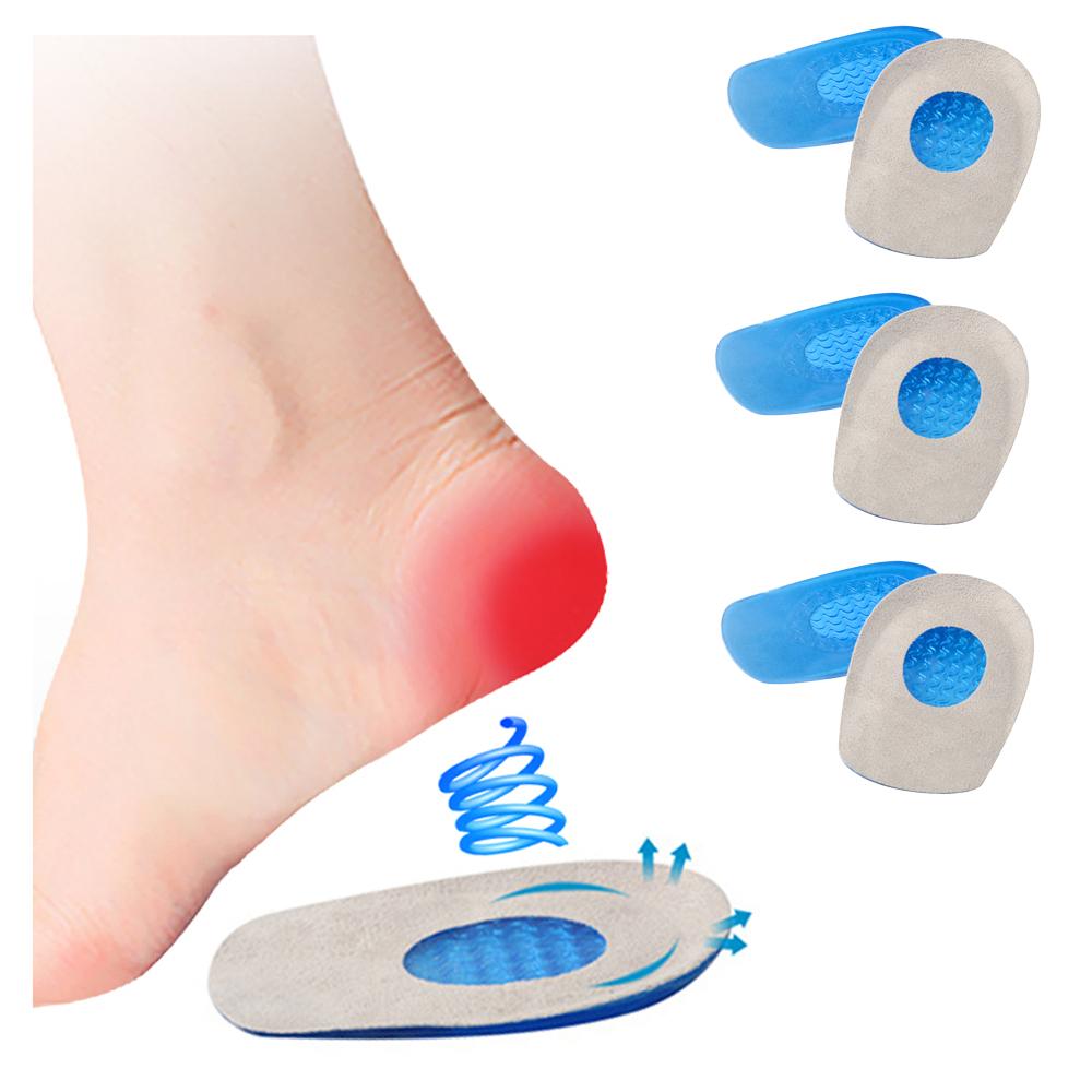 3 Pairs Silicone Heel Pads Heel Spur and Plantar Fasciitis Pain Relief Shock Absorbing Gel Cushions Protective Heel Cups for Men and Women L
3 Pairs Silicone Heel Pads Heel Spur and Plantar Fasciitis Pain Relief Shock Absorbing Gel Cushions Protective Heel Cups for Men and Women L