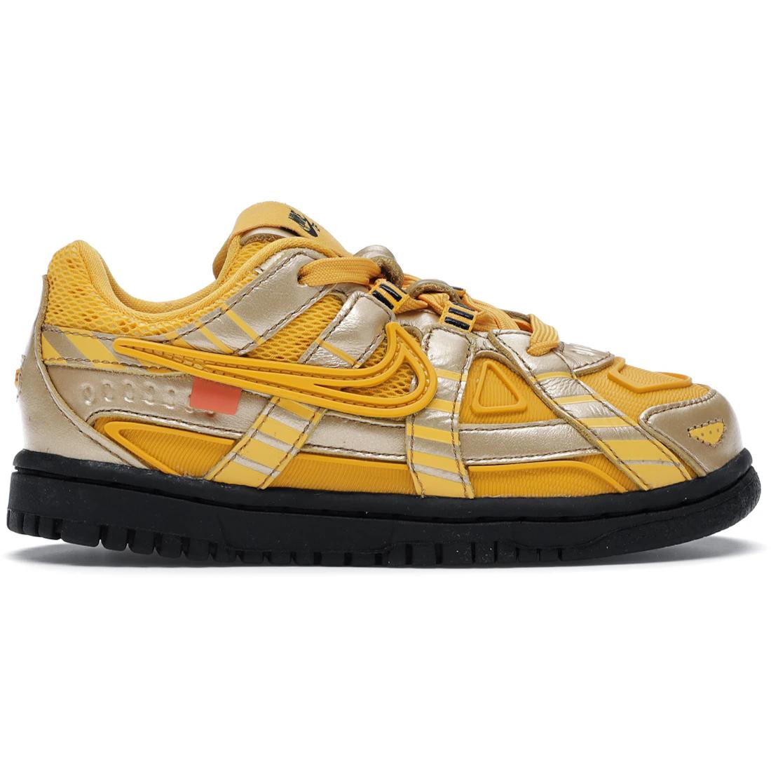 Sneaker Nike Air Rubber Dunk Off-White University Gold (TD)(CW7444-700) 17
Sneaker Nike Air Rubber Dunk Off-White University Gold (TD)(CW7444-700) 17