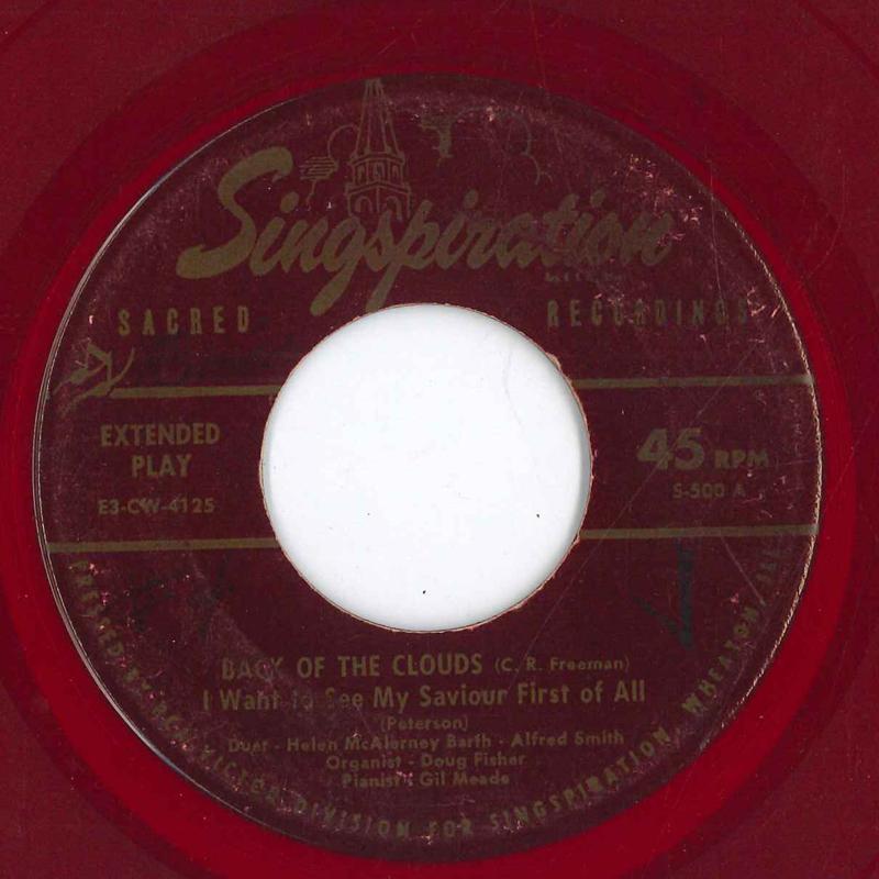 7inch Record HELEN MCALERNEY BARTH AL SMITH Back Of The Clouds E3CW4125 SINGSPIRATION US Folk Used
7inch Record HELEN MCALERNEY BARTH AL SMITH Back Of The Clouds E3CW4125 SINGSPIRATION US Folk Used
