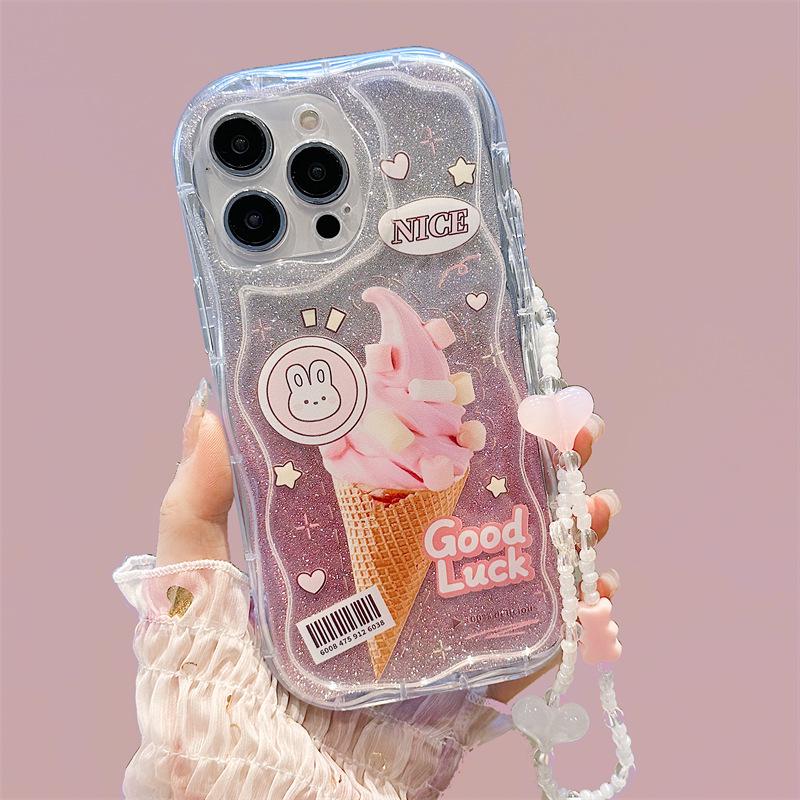 iPhone 11 Pro Max/14/13 Pro Cream Pattern Mobile Case with Bracelet by Zhitai 12 Pro Max
iPhone 11 Pro Max/14/13 Pro Cream Pattern Mobile Case with Bracelet by Zhitai 12 Pro Max