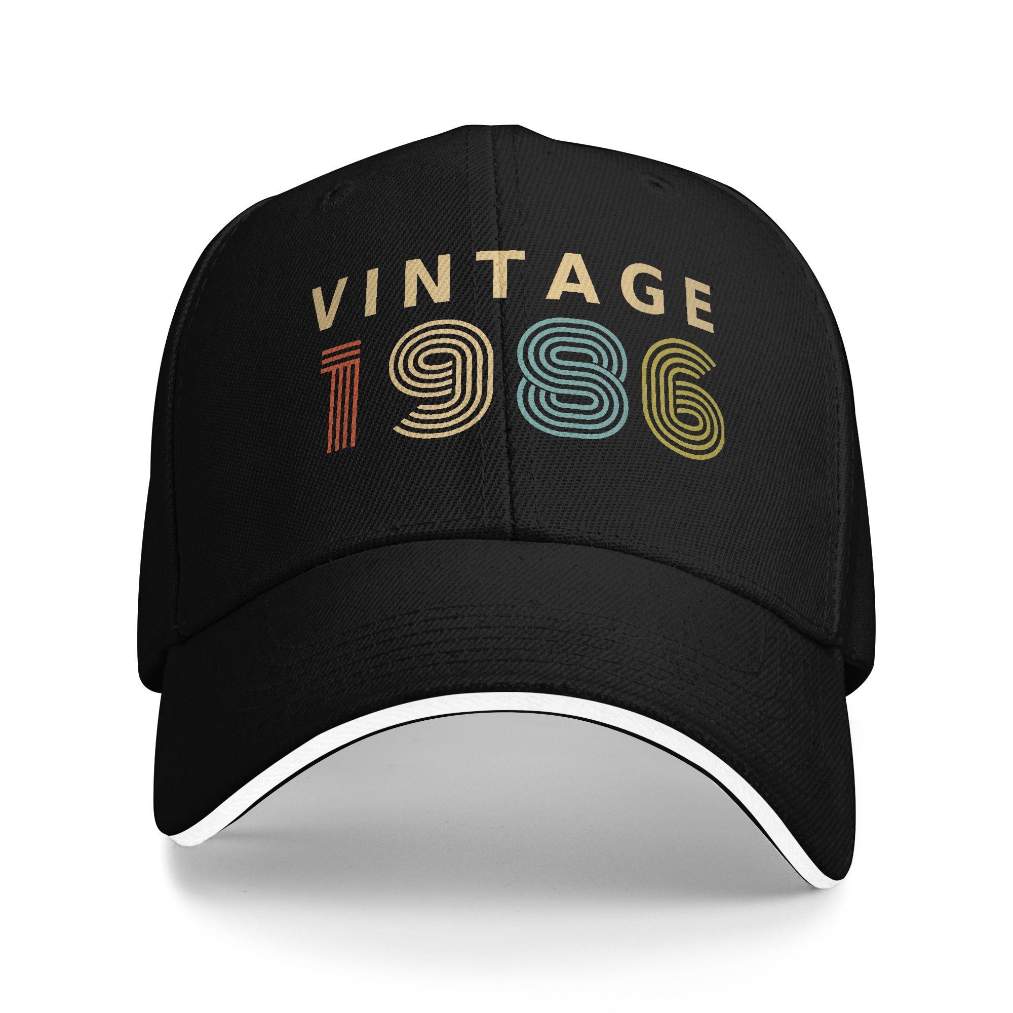 Vintage 1986 40th Birthday Sun Baseball Cap Summer Y2k Cute Trucker Hat For Female Male Running Hippie Snapback Cap One Size чёрный
Vintage 1986 40th Birthday Sun Baseball Cap Summer Y2k Cute Trucker Hat For Female Male Running Hippie Snapback Cap One Size чёрный