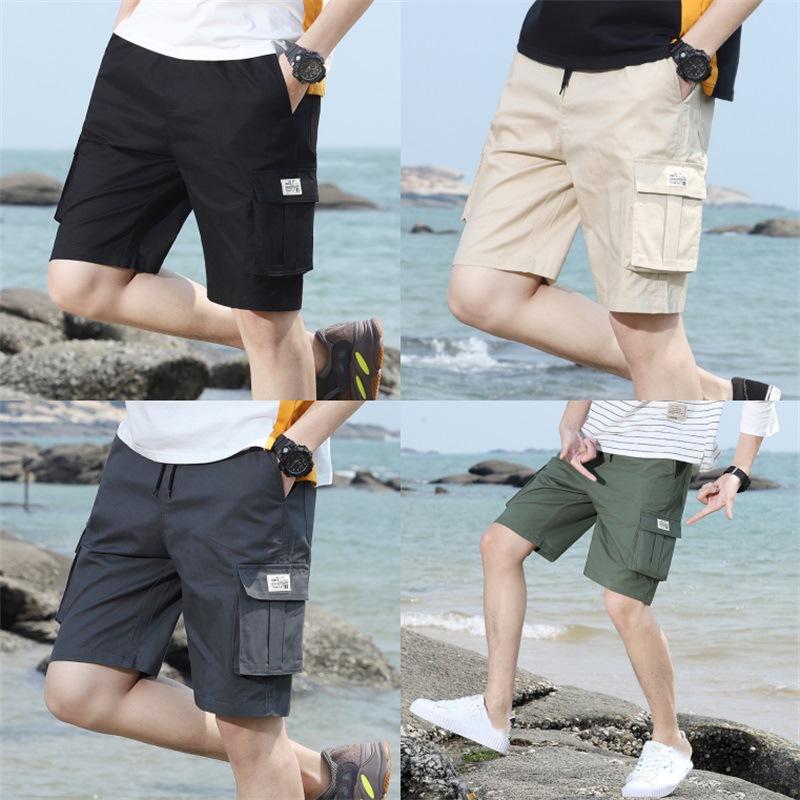 Fashion Work Shorts Men s Summer Tide Five Trousers Loose Casual Camouflage Shorts Multi-pocket Cotton Men s Beach Shorts XL чорний
Fashion Work Shorts Men s Summer Tide Five Trousers Loose Casual Camouflage Shorts Multi-pocket Cotton Men s Beach Shorts XL чорний