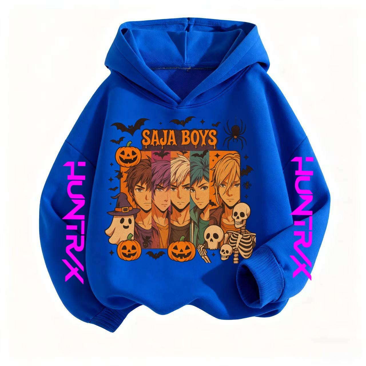 Halloween boy print hoodie, children s fashion pullover, children s top, K-pop demon hunter hoodie, boys and girls long sleeved 100
Halloween boy print hoodie, children s fashion pullover, children s top, K-pop demon hunter hoodie, boys and girls long sleeved 100