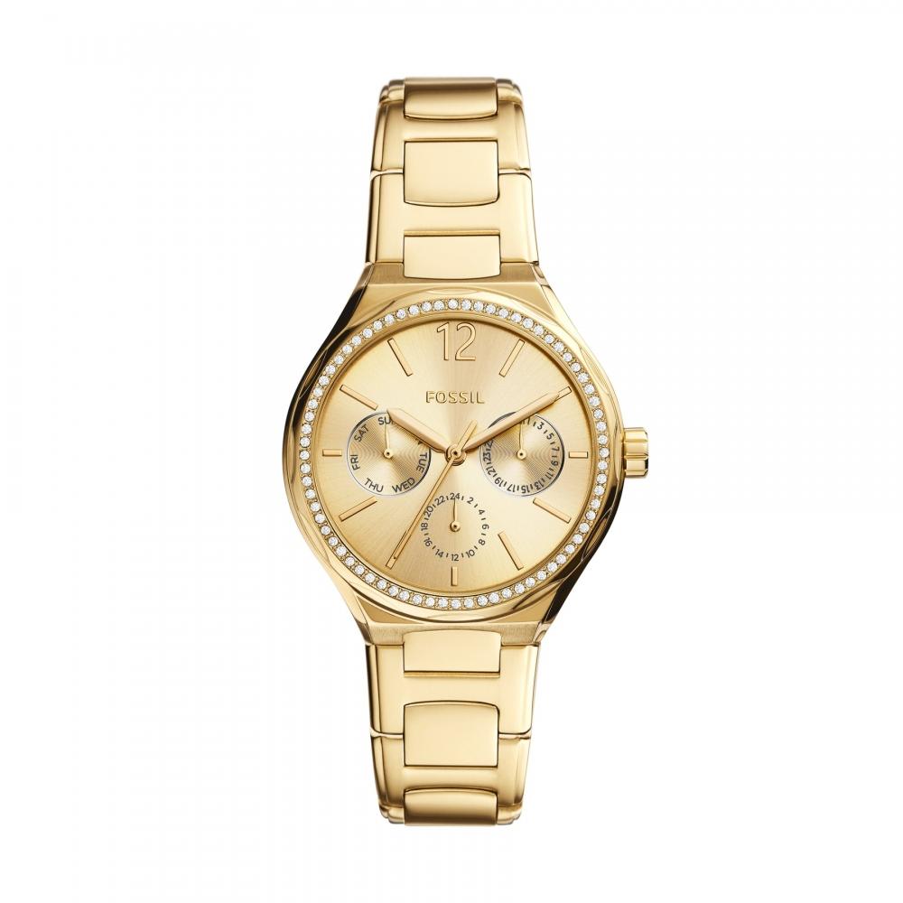 Многофункциональные женские часы Fossil Eevie из нержавеющей стали золотистого цвета
Многофункциональные женские часы Fossil Eevie из нержавеющей стали золотистого цвета