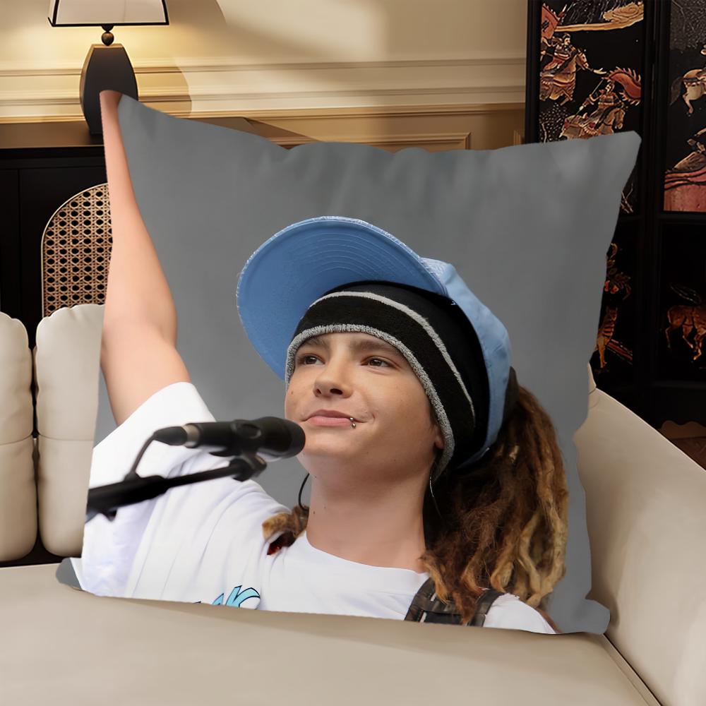 Rock Band Tokio Hotel Tom Kaulitz Pillow Case Sofa Living Room Bedroom Headboard Backrest Cushion Square Cushion Nap Time 16x16Inch
Rock Band Tokio Hotel Tom Kaulitz Pillow Case Sofa Living Room Bedroom Headboard Backrest Cushion Square Cushion Nap Time 16x16Inch