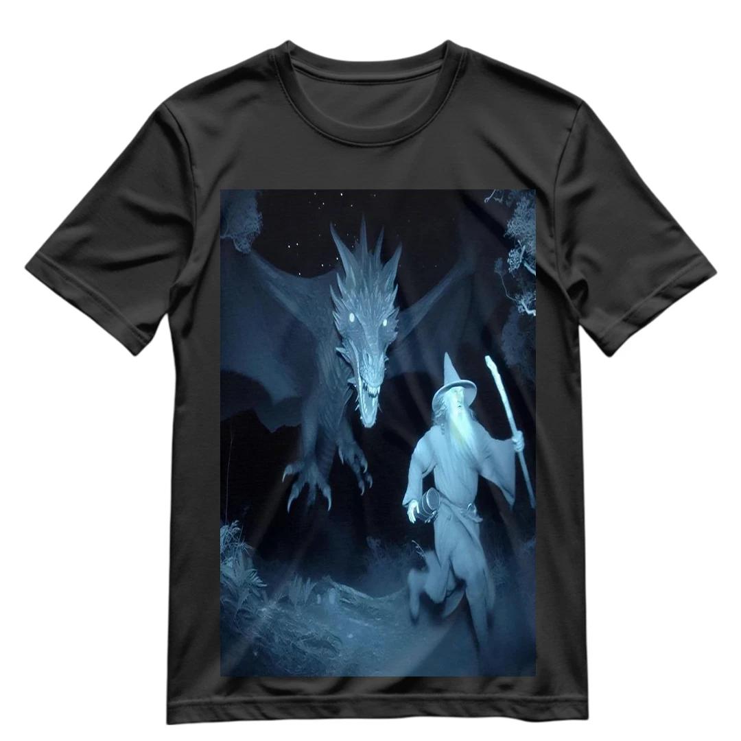 The Lord Of The Rings T Shirt Funny Gandalf Running From Dragon Shirt S-XXXL M
The Lord Of The Rings T Shirt Funny Gandalf Running From Dragon Shirt S-XXXL M
