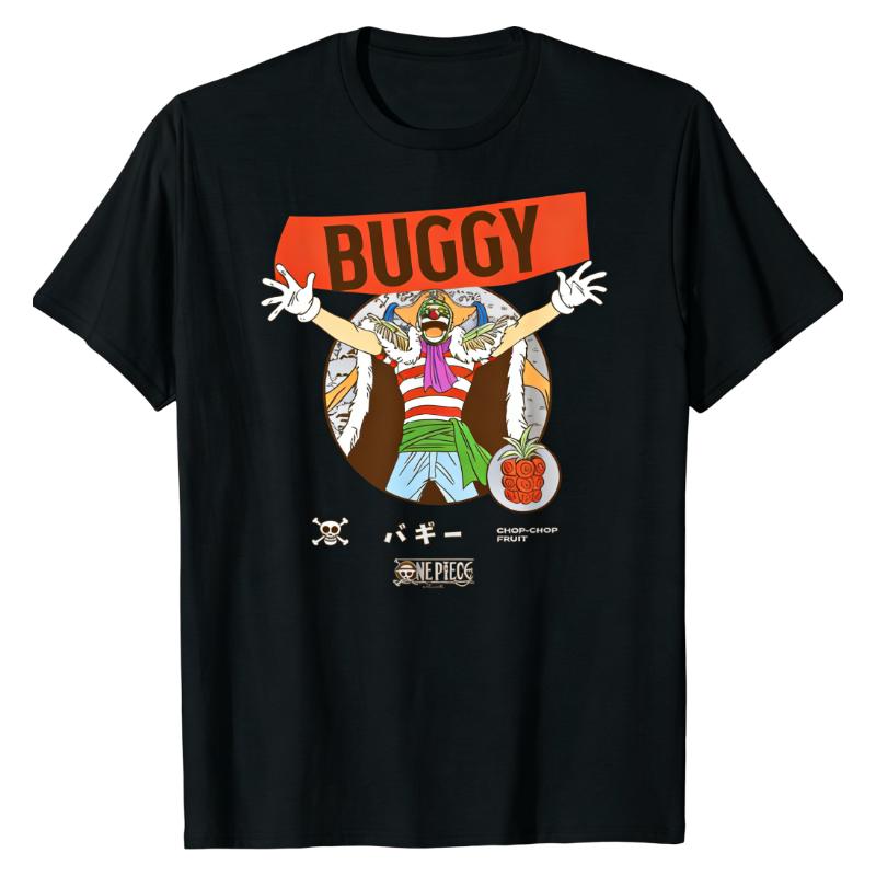 2026 Buggy the Clown One Piece TShirt ChopChop Fruit Character Print Crew Neck Soft 100 Cotton Oversized Fashion Tops S
2026 Buggy the Clown One Piece TShirt ChopChop Fruit Character Print Crew Neck Soft 100 Cotton Oversized Fashion Tops S