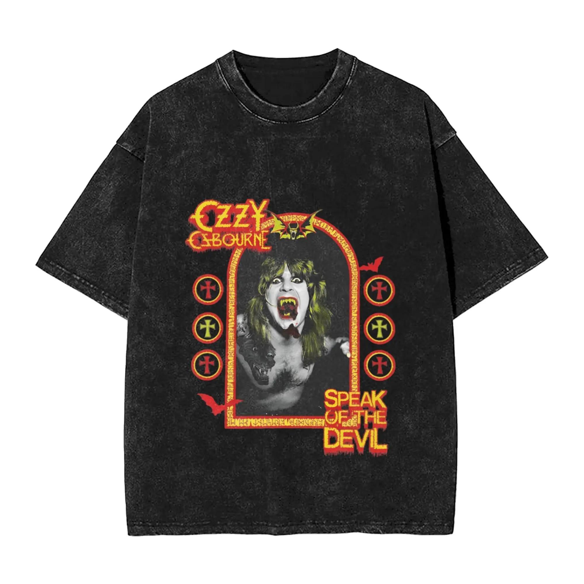 Oversized Acid-Wash Vintage Short-Sleeve T-Shirt Featuring Ozzy Osbourne Blizzard of Ozz Retro Rock Graphic Print XXXL
Oversized Acid-Wash Vintage Short-Sleeve T-Shirt Featuring Ozzy Osbourne Blizzard of Ozz Retro Rock Graphic Print XXXL