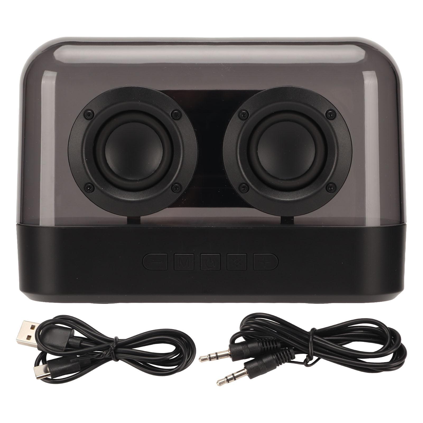 Bluetooth Speaker Stereo Subwoofer Memory Card Playback Transparent Portable Wireless Speaker with
Bluetooth Speaker Stereo Subwoofer Memory Card Playback Transparent Portable Wireless Speaker with