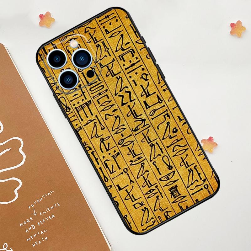Egyptian Hieroglyphics Phone Case For iPhone 17 Pro Max 14 13 12 11 15 16 Pro Max mini 15 Plus 16e 17 Air Funda iPhone 17 Pro
Egyptian Hieroglyphics Phone Case For iPhone 17 Pro Max 14 13 12 11 15 16 Pro Max mini 15 Plus 16e 17 Air Funda iPhone 17 Pro
