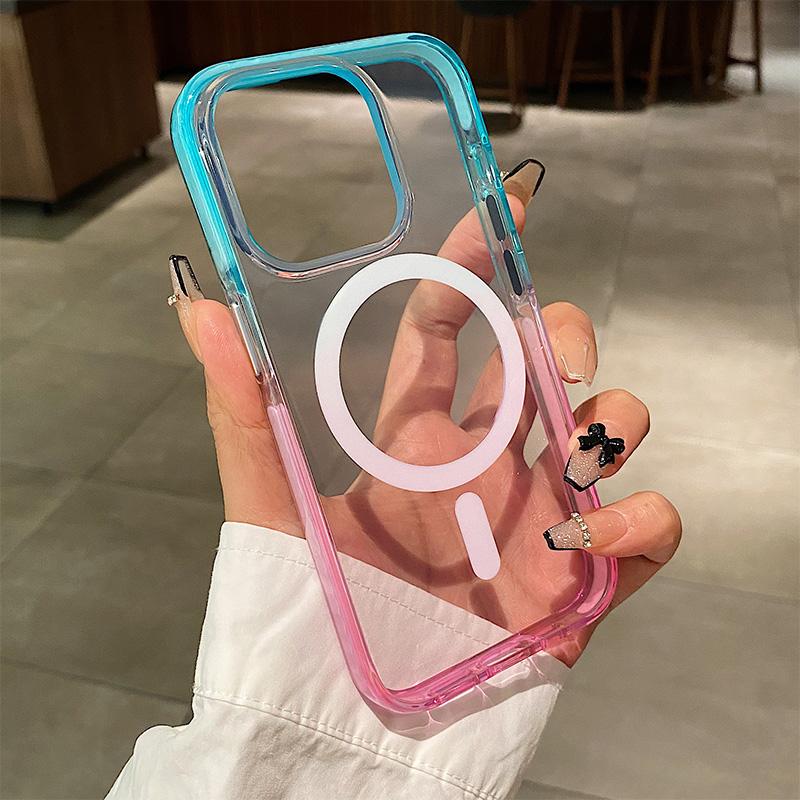 Hit color Transparent Shockproof For Magsafe Phone case for iPhone 15Pro 13 14 15Pro Max Wireless Charging case Hard Back Cover for iphone13(6.1 )
Hit color Transparent Shockproof For Magsafe Phone case for iPhone 15Pro 13 14 15Pro Max Wireless Charging case Hard Back Cover for iphone13(6.1 )