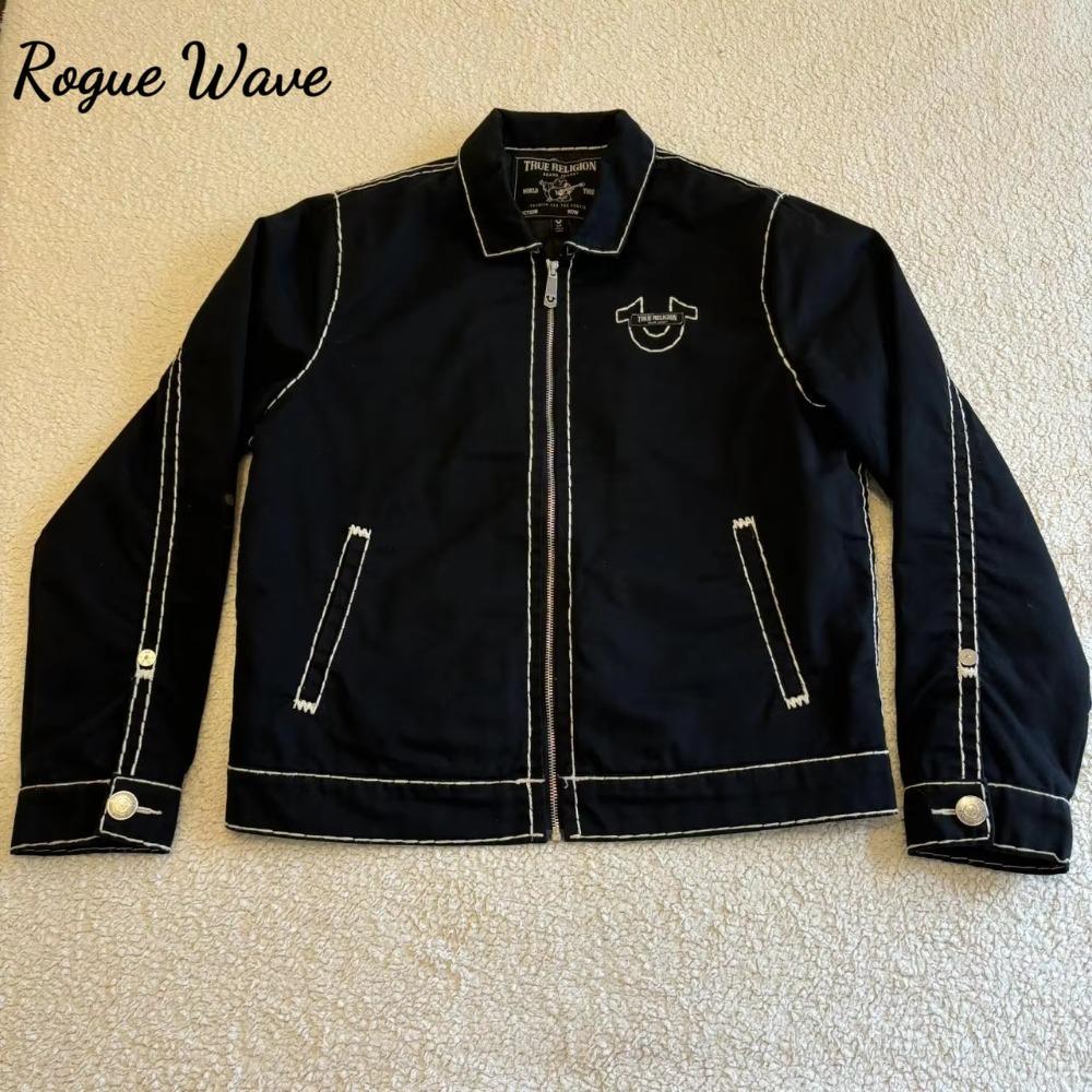 RogueWave Retro Y2k Denim Jacket America Streetwear Letter Embroidery Motorcycle Zip Up Jacket Men Clothing XXL
RogueWave Retro Y2k Denim Jacket America Streetwear Letter Embroidery Motorcycle Zip Up Jacket Men Clothing XXL