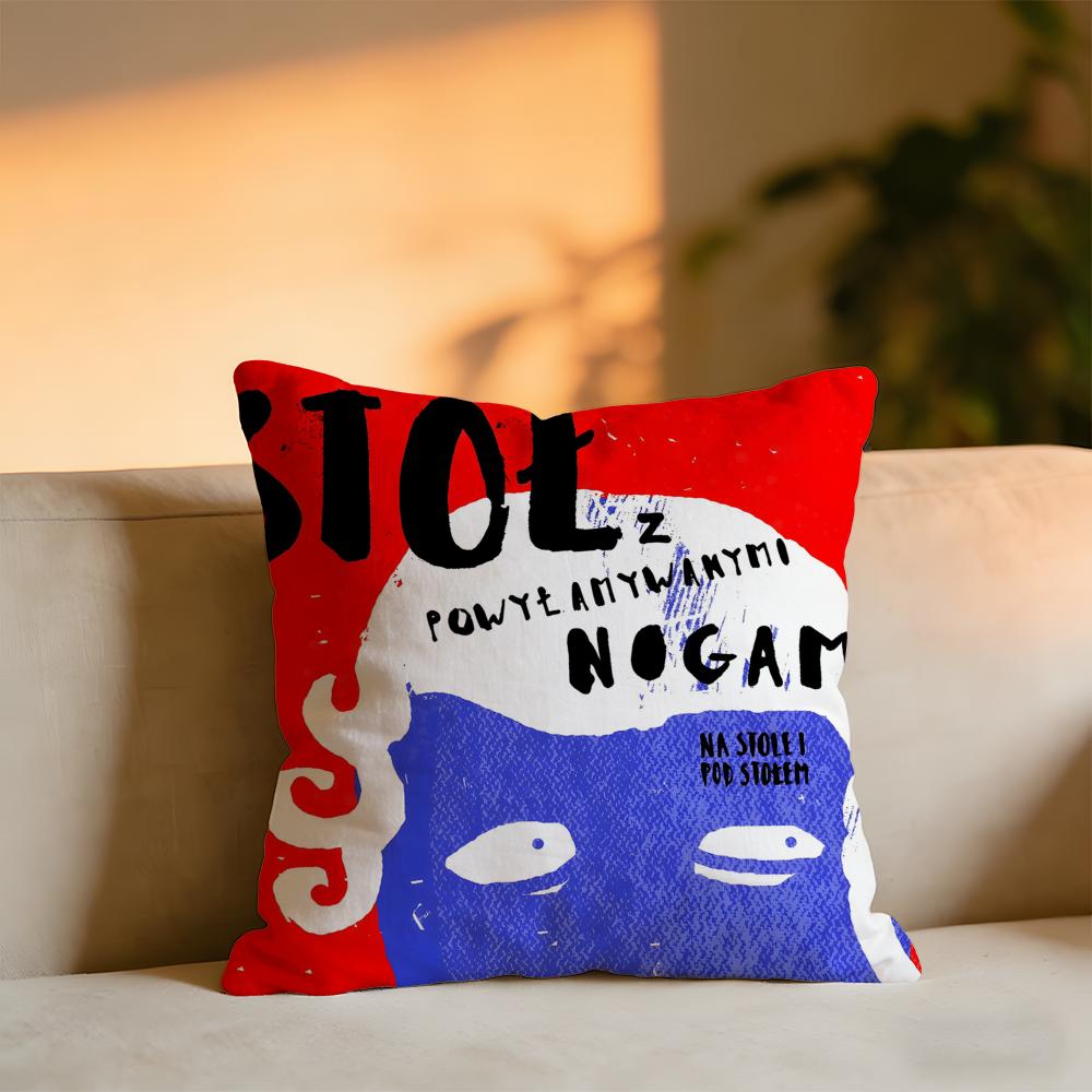 Interesting Creative Poster Cushion Cover Cozy Velvet Throw PillowSoft Warm Cushion For Sofa Bed 30X30cm
Interesting Creative Poster Cushion Cover Cozy Velvet Throw PillowSoft Warm Cushion For Sofa Bed 30X30cm