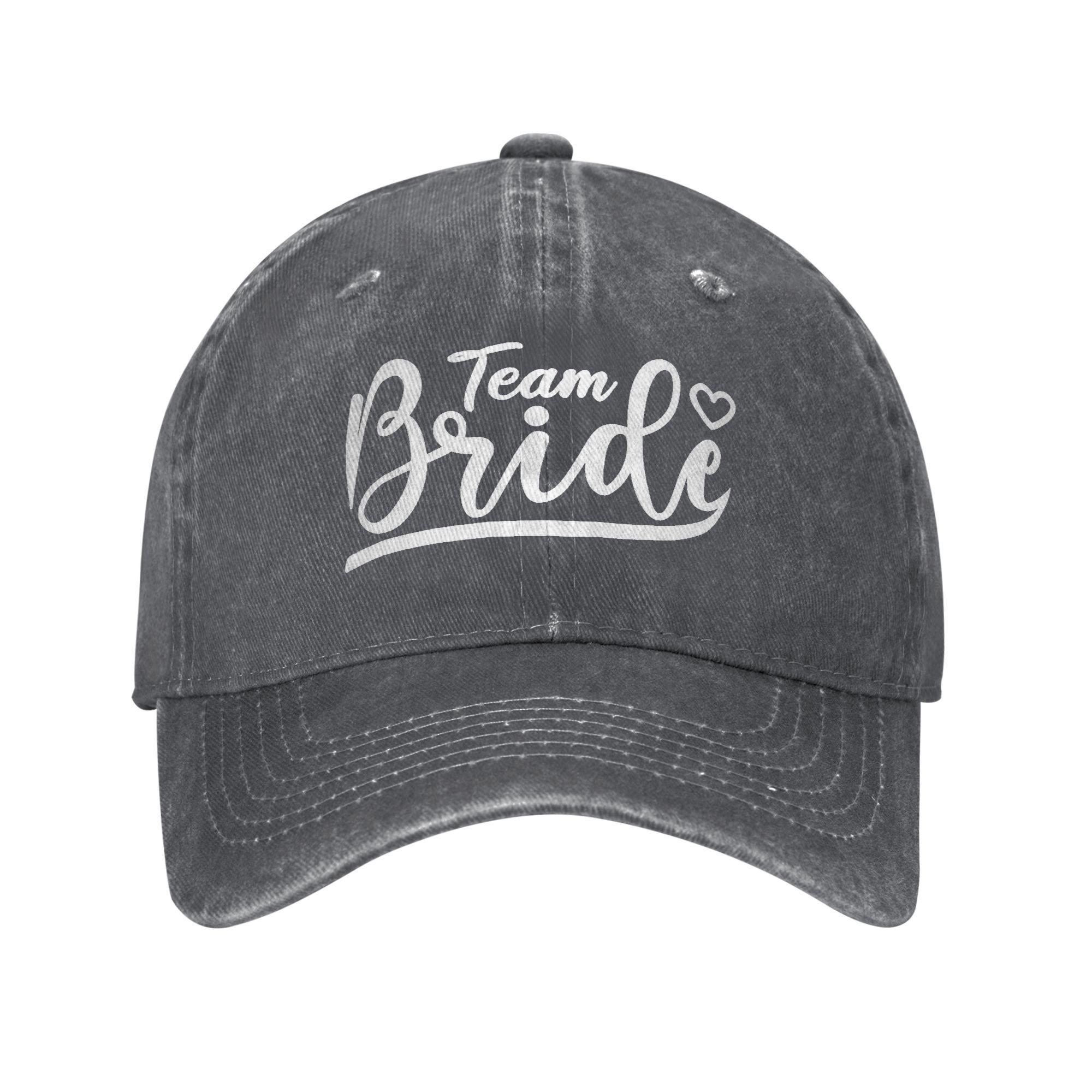 Team Bride Birdal Party Wife to Be Baseball Caps Vintage Distressed Cotton Bachelorette Headwear Unisex Outdoor Adjustable Hat Adjustable темно-сірий
Team Bride Birdal Party Wife to Be Baseball Caps Vintage Distressed Cotton Bachelorette Headwear Unisex Outdoor Adjustable Hat Adjustable темно-сірий