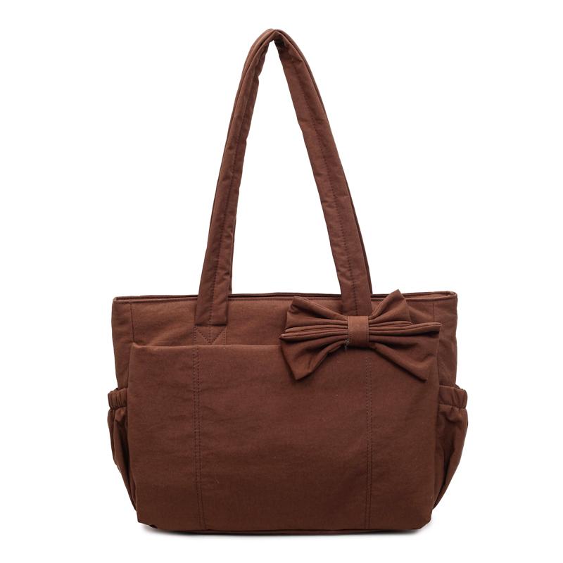 Nyl Bow Zipper High Capacity Commuting Casual Tote 2026 Spring New Simple Bags Daily Leisure Versatile Shoulder Bags кавовий
Nyl Bow Zipper High Capacity Commuting Casual Tote 2026 Spring New Simple Bags Daily Leisure Versatile Shoulder Bags кавовий
