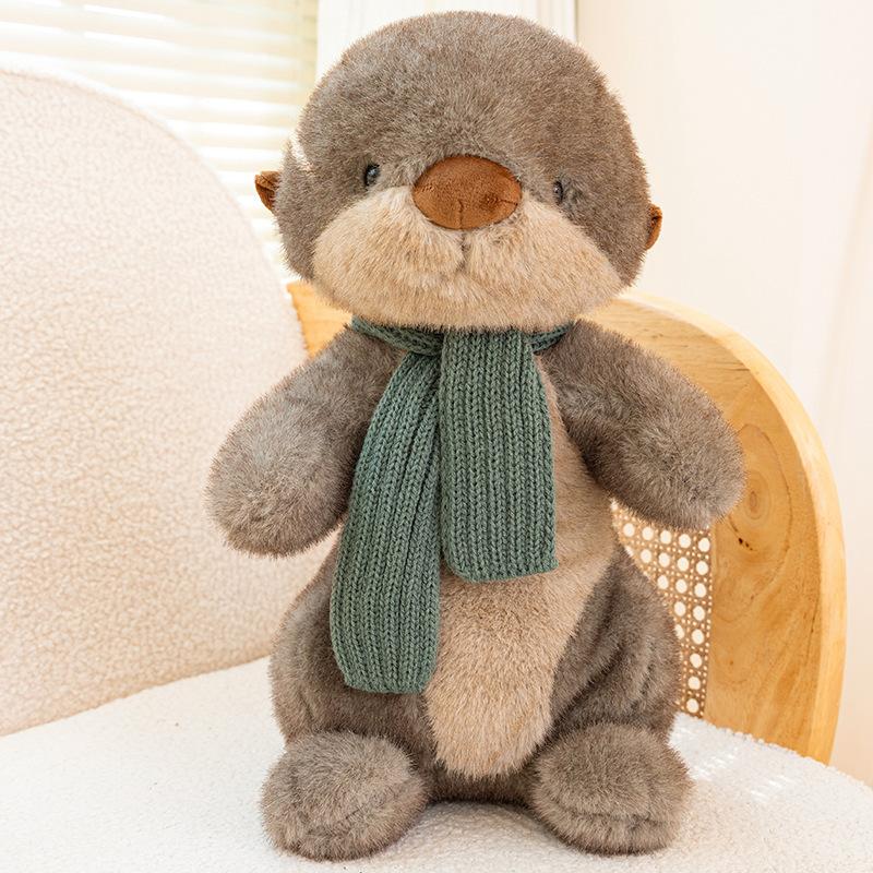 Cute cute scarf otter doll plush toy sea otter doll children soothing rag doll girl birthday gift 26cm(0.2kg)
Cute cute scarf otter doll plush toy sea otter doll children soothing rag doll girl birthday gift 26cm(0.2kg)