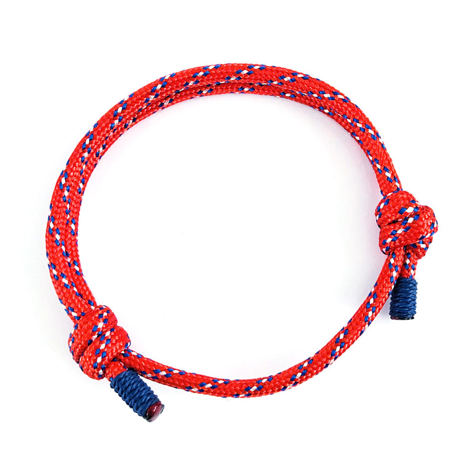 Parachute Cord Bracelet Red Camouflage Adjustable Unisex Fashionable Rope Friendship Bracelets
Parachute Cord Bracelet Red Camouflage Adjustable Unisex Fashionable Rope Friendship Bracelets