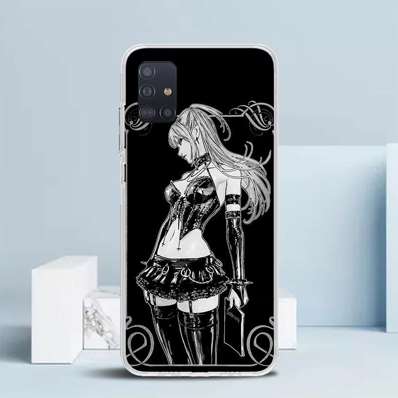 N-Note D-Death MisaMisa Soft Cover for Samsung Galaxy A12 A22 A32 A52 A72 A02S Phone Case Note 20 Ultra 10 S10 Plus A51 A71 A50S Samsung A02S
N-Note D-Death MisaMisa Soft Cover for Samsung Galaxy A12 A22 A32 A52 A72 A02S Phone Case Note 20 Ultra 10 S10 Plus A51 A71 A50S Samsung A02S