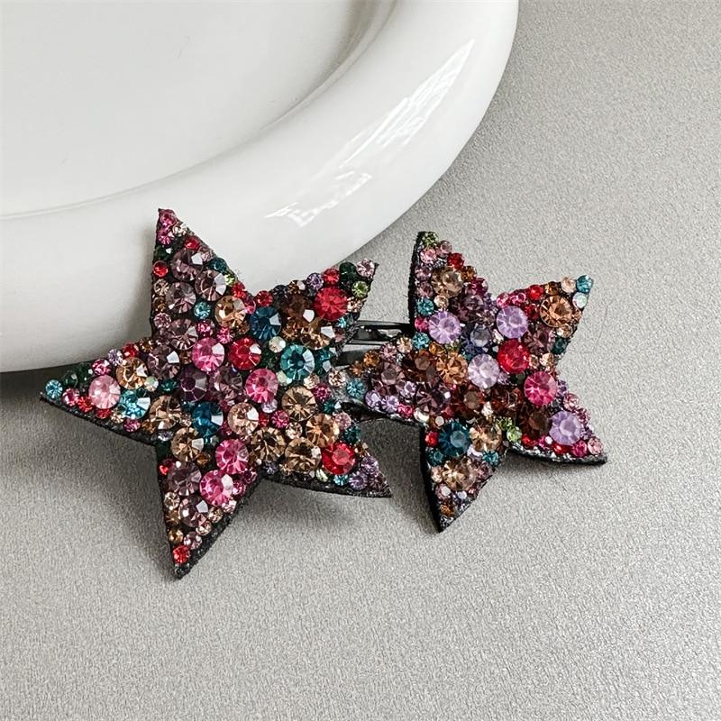 1PC Cute Princess Pentagram Girls Hairpins Children Headwear Hairgrip Hair Clips Barrettes Hair Accessories різнокольоровий
1PC Cute Princess Pentagram Girls Hairpins Children Headwear Hairgrip Hair Clips Barrettes Hair Accessories різнокольоровий
