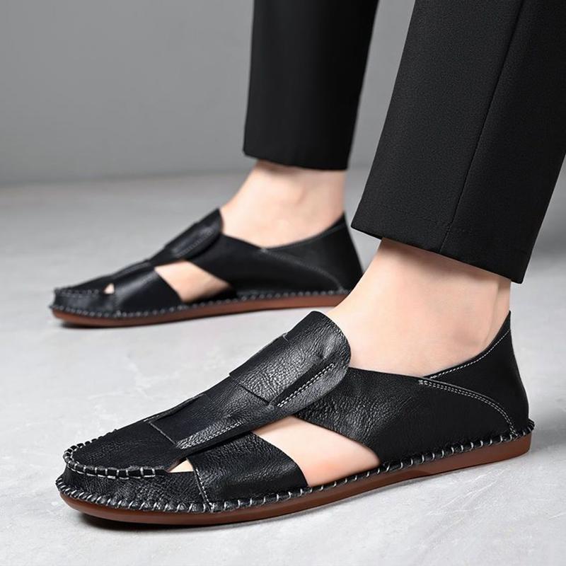 Fashion Summer Fashion New Men s Gladiators Black White Silp On Pu Leather Casual Shoes Male Breathable Beach Sandals Outdoor Slippers 38 чёрный
Fashion Summer Fashion New Men s Gladiators Black White Silp On Pu Leather Casual Shoes Male Breathable Beach Sandals Outdoor Slippers 38 чёрный