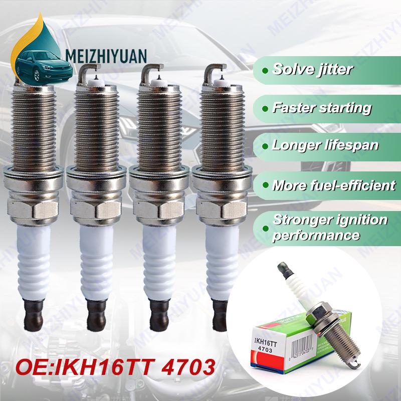 4pcs IKH16TT 4703 Dual Iridium TT Spark Plug for PEUGEOT 206 207 307 308 406 407 TU5JP4 EW10J4 Toyota Hyundai Highlander Sonata 4 pcs
4pcs IKH16TT 4703 Dual Iridium TT Spark Plug for PEUGEOT 206 207 307 308 406 407 TU5JP4 EW10J4 Toyota Hyundai Highlander Sonata 4 pcs