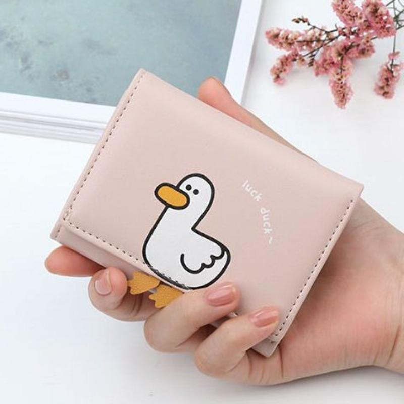 Women s Mini Wallet Cute Duck women s short wallet Fold Female Clutch Bag multiple card slots Cartoon Fold Wallets Cash Clip
Women s Mini Wallet Cute Duck women s short wallet Fold Female Clutch Bag multiple card slots Cartoon Fold Wallets Cash Clip