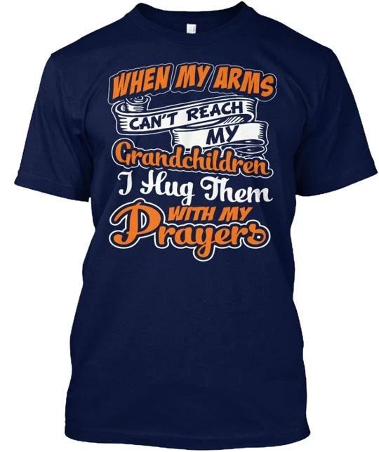 When My Arms Can t Reach Grandchildren I Hug Them With Prayers TTshirt USA S-5XL S
When My Arms Can t Reach Grandchildren I Hug Them With Prayers TTshirt USA S-5XL S